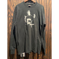 Vintage Fruit of the Loom Bruce Lee Bruce Is Back Long Sleeve Shirt Black XL