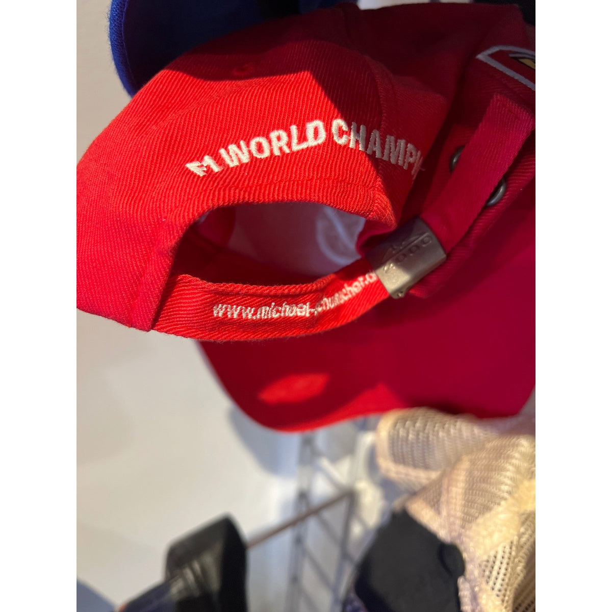 Ferrari F1 World Champion 2000 Red Embroidered Racing Hat Baseball Cap Michael S