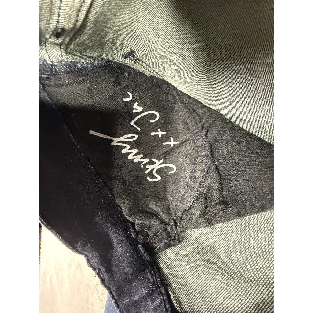 AYR Skinny Jac Dark Indigo Denim Jeans Womens Size 24x30 Made in USA