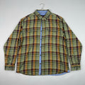 Marmot For Life Flannel Shirt Plaid Long Sleeve Button Up Men's XXL