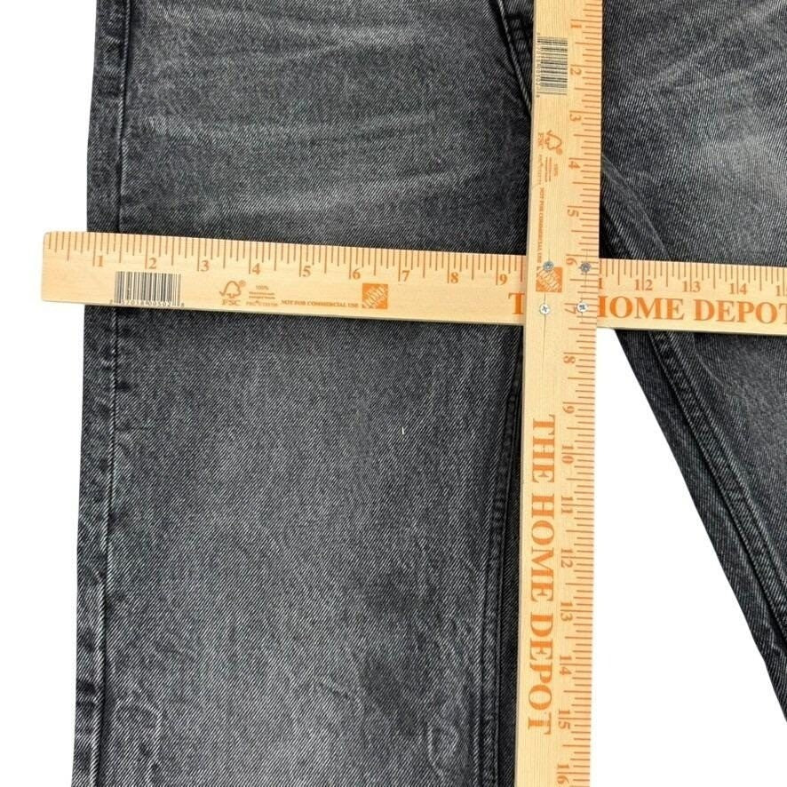 Balenciaga Lost Tape Flare Size 30 Washed Black Jeans