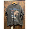Forrest Gump Movie Graphic Tee Faded Black Mens XL 25x26 Run Forrest Run