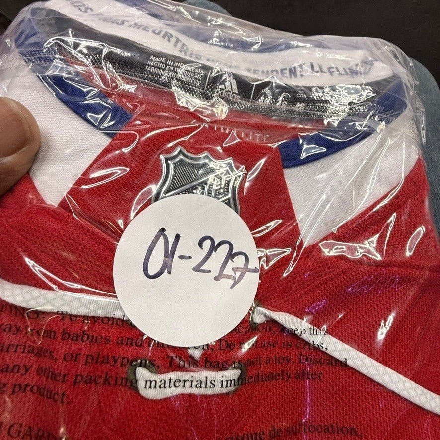 NWT Montreal Adidas Authentic Jersey Alex Galchenyuk 27 Red NHL Hockey Mens 46