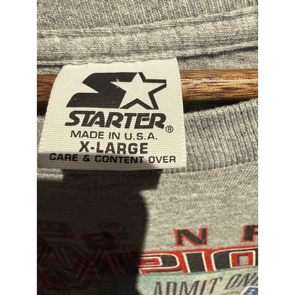 Vintage Starter Atlanta Falcons 1998 NFC Champions Super Bowl XXXIII T-Shirt