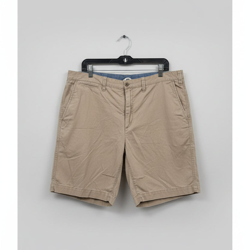 Polo Ralph Lauren Mens Khaki Chino Shorts Tan Stretch Classic Fit Pony Logo 40
