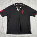 Polo Ralph Lauren Franky Max Black Red Big Pony Logo Embroidered Polo Shirt 3X