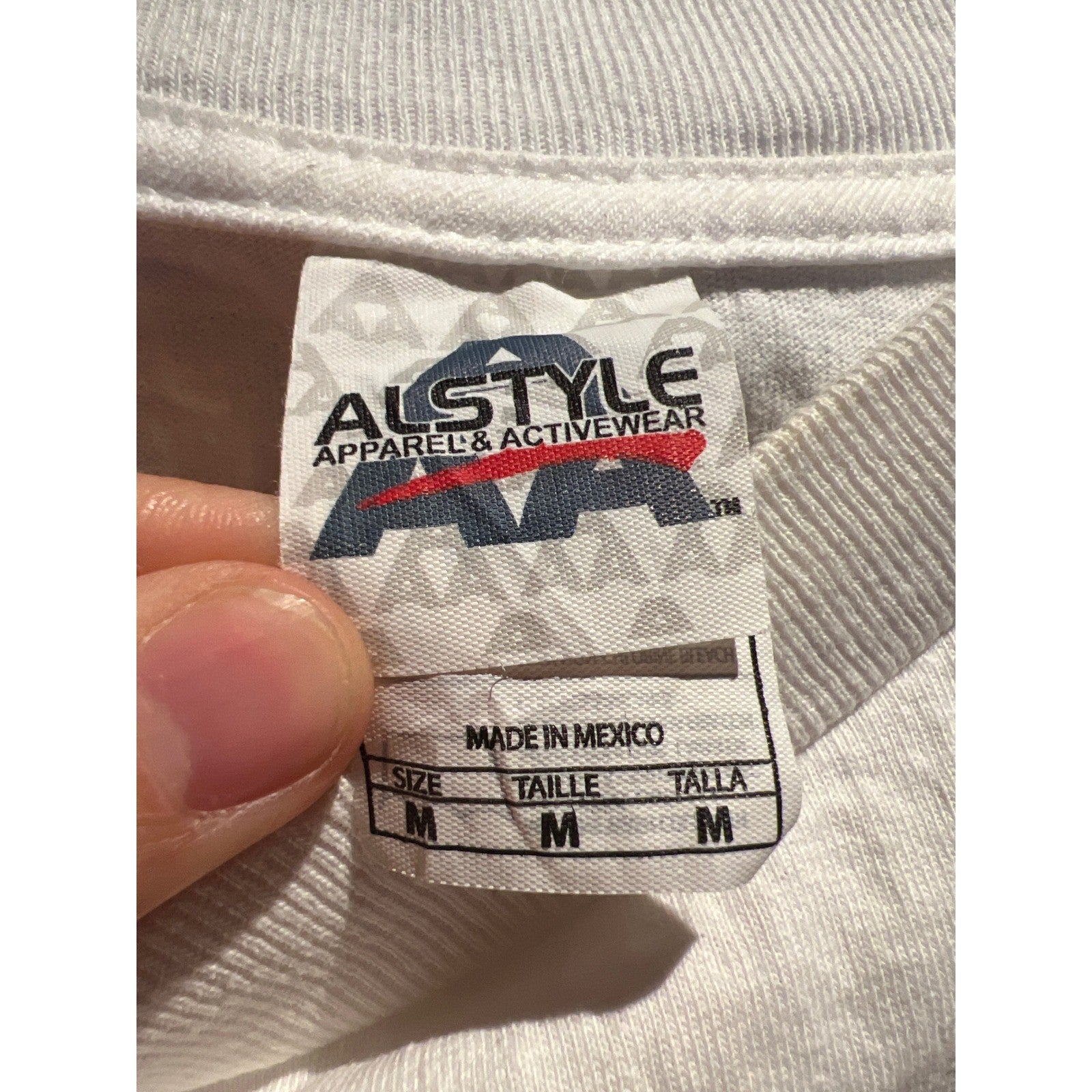 White USA Graphic T-Shirt #iBelieveWeCan Patriotic Short Sleeve Crew Neck Tee
