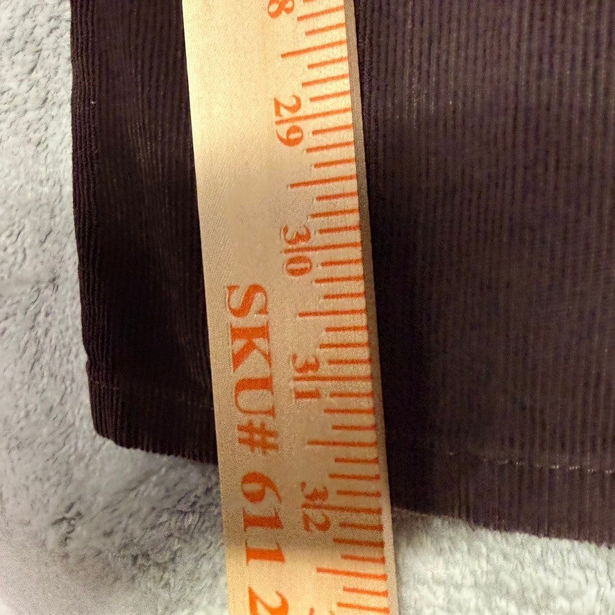 Eddie Bauer Corduroy Pants Brown Straight Fit Mens Size 38x32