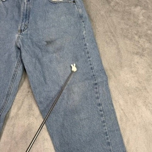 Light Wash Denim Jeans Men Size 36x30 Relaxed Fit Workwear Casual Pants