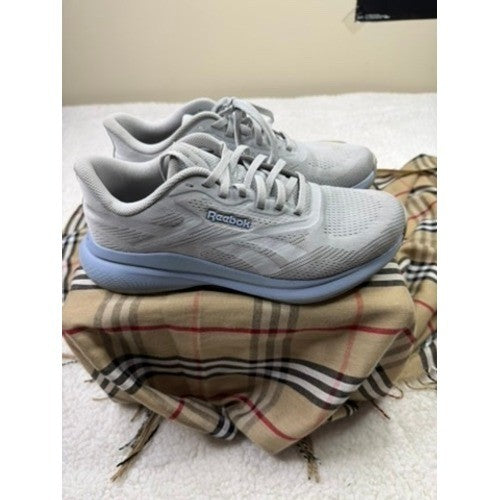 Reebok Women's Athletic Shoes Light Gray Lace Up Running Sneakers Size 9.5
