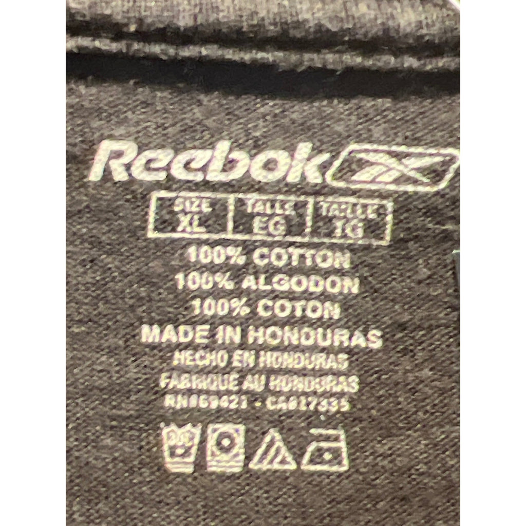 Reebok Miami Heat 2006 NBA Champions T-Shirt Mens XL Black Vintage 00s Ring Tee