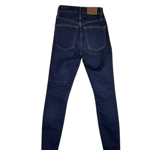 Madewell Curvy High Rise Skinny Jeans Dark Wash Size 24