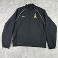 Nike Dri-Fit Black Full Zip Jacket Athletic Track Jacket Men's Size M