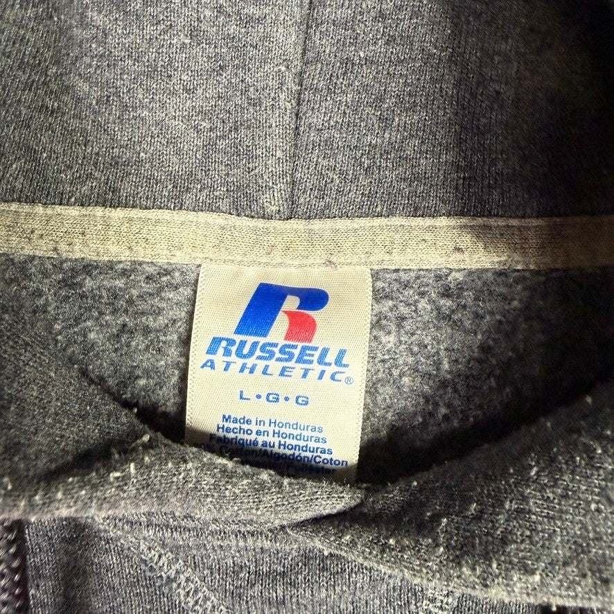 Russell Athletic Hardaway Lady Hawks Softball Hoodie Charcoal Gray Size L