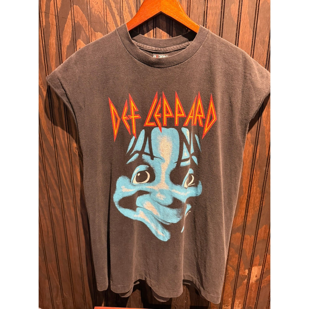 Vintage 1992 Def Leppard Adrenalize Giant Shirt Sleeveless XL Rock Band Tee USA