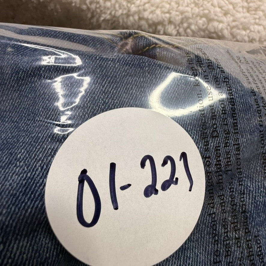 Levi Strauss Co 507 Jeans Mens 30x32 Blue Wash Straight Fit Denim Pants