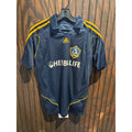 Adidas LA Galaxy Herbalife Soccer Jersey Navy Blue Gold MLS Mens Medium