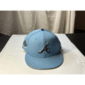 New Era Atlanta Braves Fitted Hat Size 7 1/2 Light Blue Interstate 85