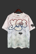 Vintage 1991 Yes Band Union Tour All Over Print T Shirt Mens White Brockum 90s