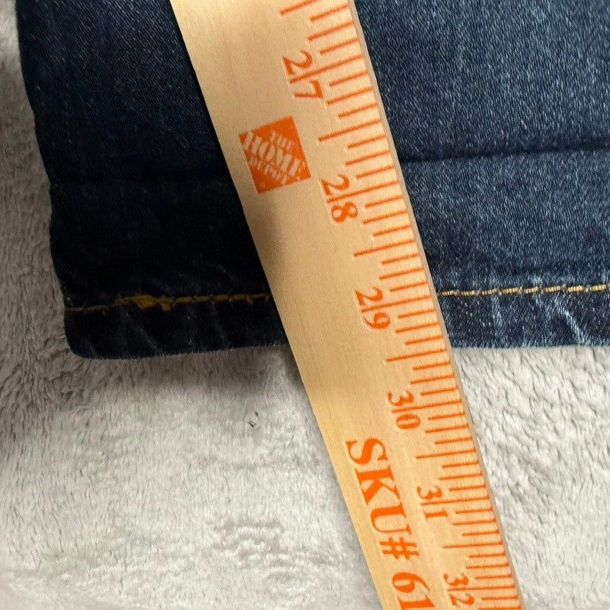 Levi Strauss & Co 569 Mens Jeans Dark Wash 38x30 Loose Fit Straight Leg Denim