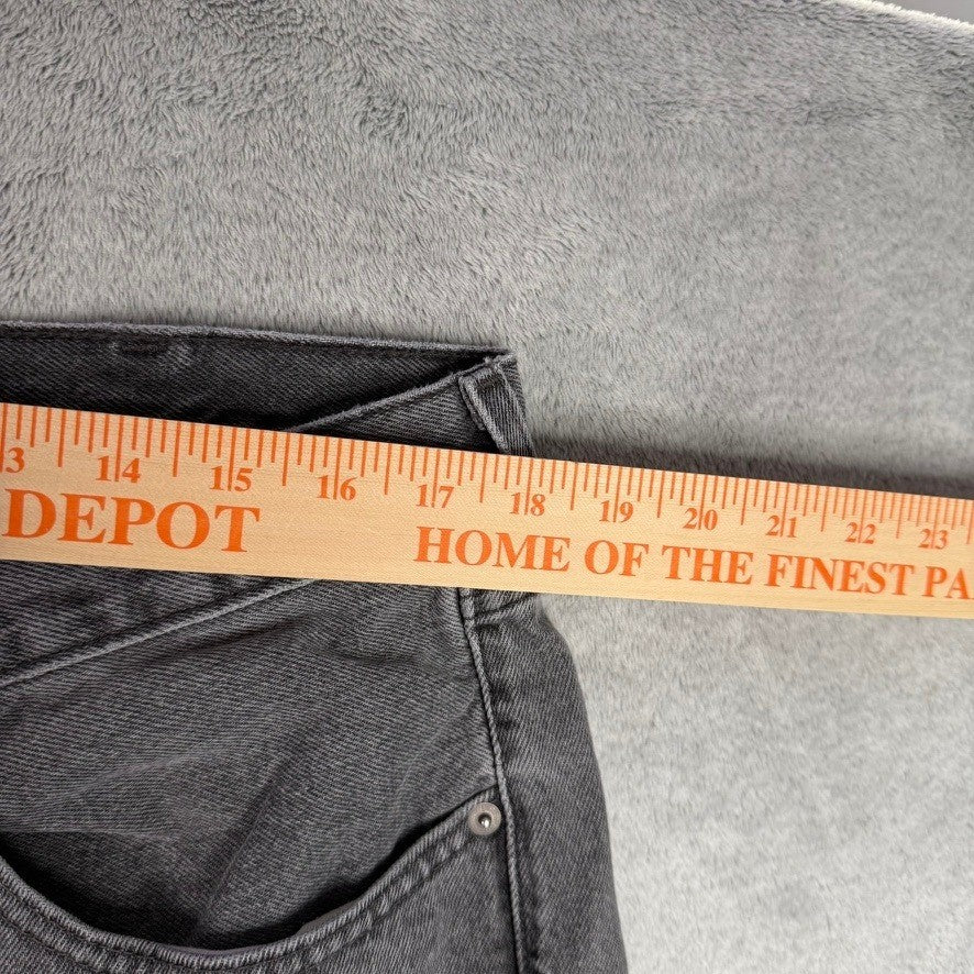 Levi Strauss Co 550 38x30 Relaxed Fit Gray Denim Jeans Mens