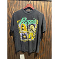 Vintage Poison Band T-Shirt 90s Glam Metal Rock Graphic Tee Black Single Stitch