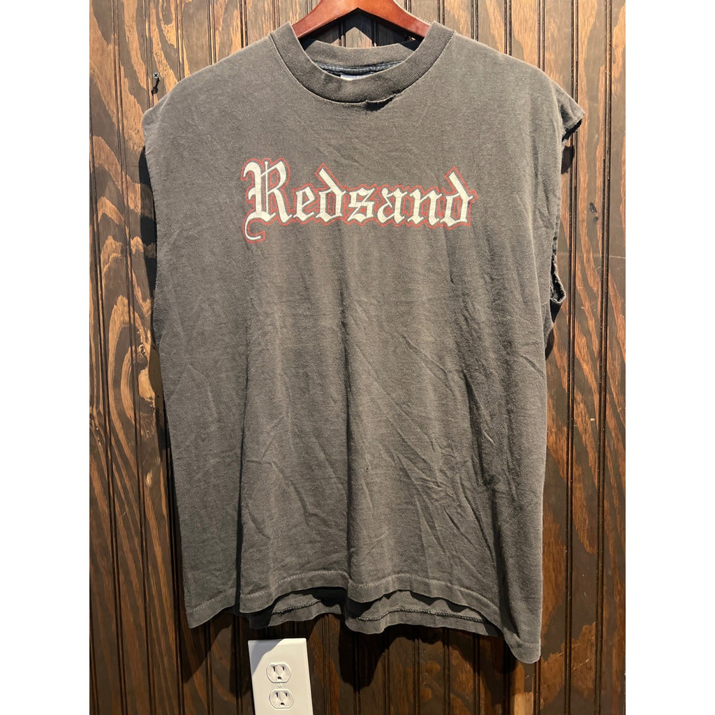 Vintage Redsand Confirmed Kill Muscle Tee Faded Black Sleeveless Shirt Large USA