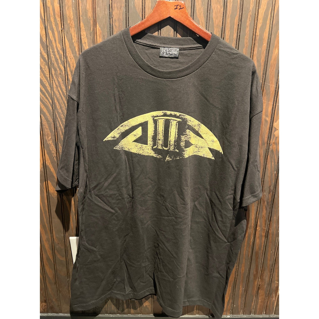 Vintage Static-X Static-II Band T-Shirt Black Graphic Tee Mens XL 26x33