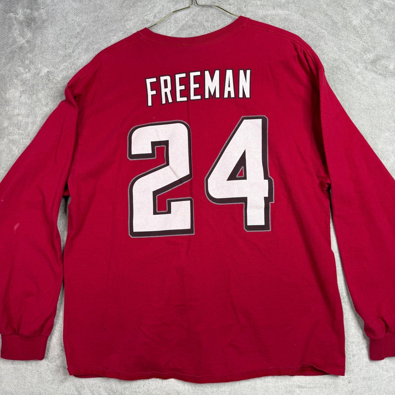 Atlanta Falcons Super Bowl LI Jersey T Shirt Matt Ryan 24 Majestic Red 2XL