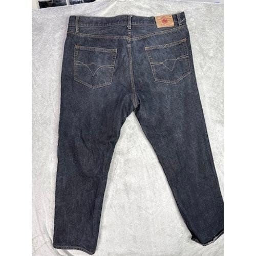 Members Property Jeans Mens W42 L34 Dark Wash Traditional Denim Straight Leg