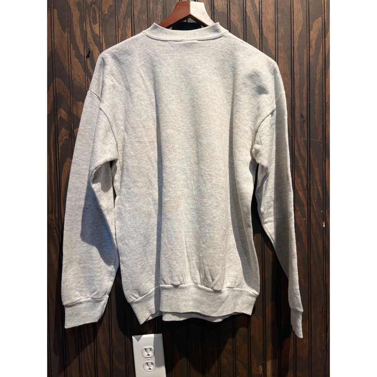 Vintage US Marine Corps USMC Crewneck Sweatshirt Heather Gray Graphic 23x27