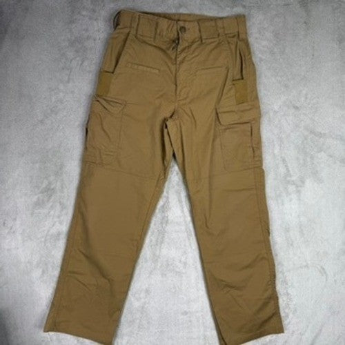 Propper Mens Tactical Cargo Pants Khaki Size 30x30 Zip Fly Button Closure