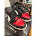 Jordan 1 Low Black Toe White Black Gym Red 553558-116 Retro Basketball Shoes