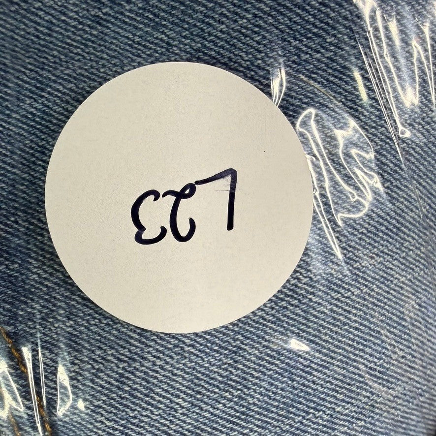 Levi's 505 Regular Fit Blue Denim Jeans Mens Size 34