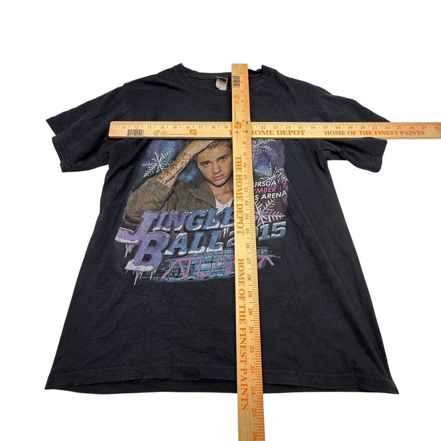 Justin Bieber Jingle Ball 2015 Atlanta Concert T Shirt Size S