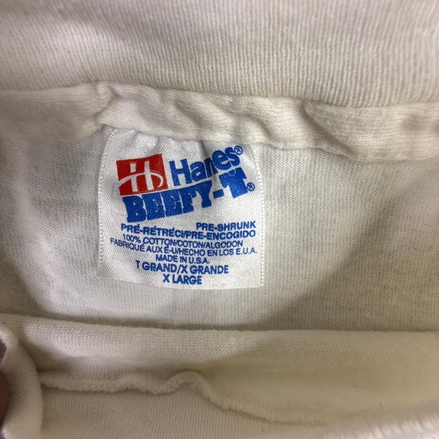 Vintage Hanes Beefy T Lewisville Texans Flag Football T Shirt XL