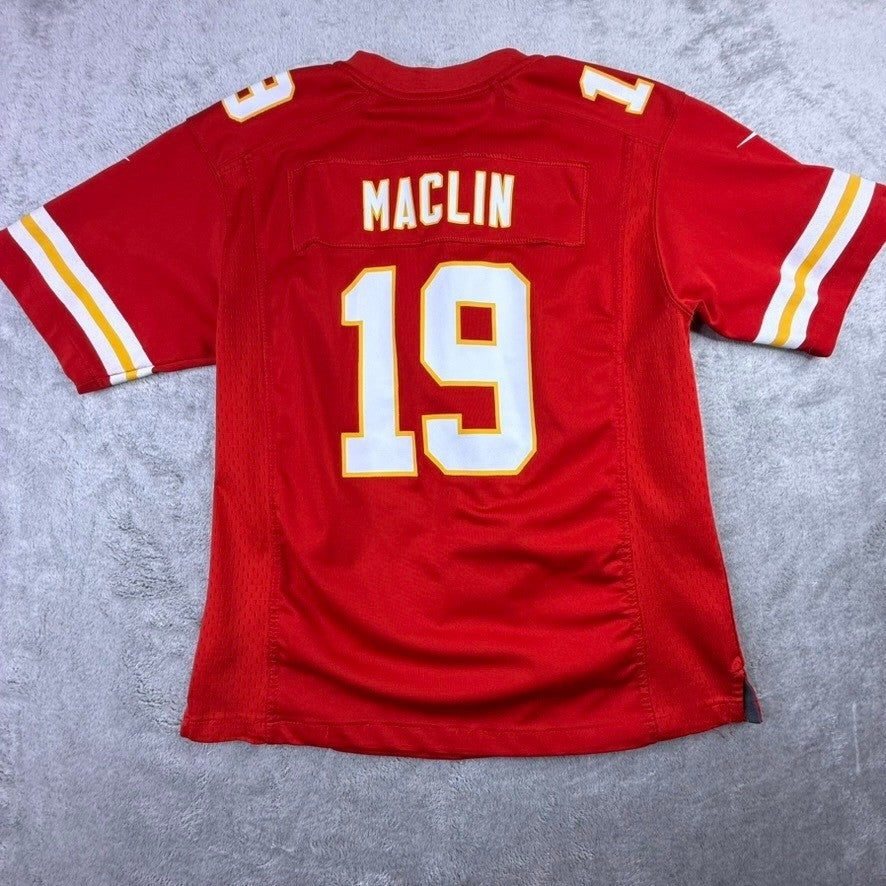 Nike Kansas City Chiefs Jeremy Maclin 19 Jersey Kids Large Red NFL Football