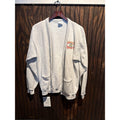 Vintage Santee Lucky Ducky Sweat Cardigan Heather Gray Button Front XL 24x28
