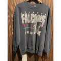 Vintage Atlanta Falcons Chalk Line Sweatshirt Black NFL Graphic Crewneck XL