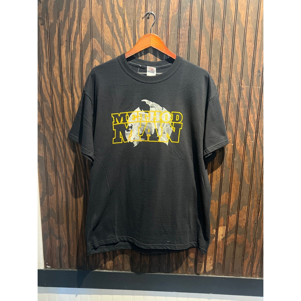 Method Man Wu-Tang Clan Graphic T-Shirt Mens XL Black Short Sleeve Rap Tee
