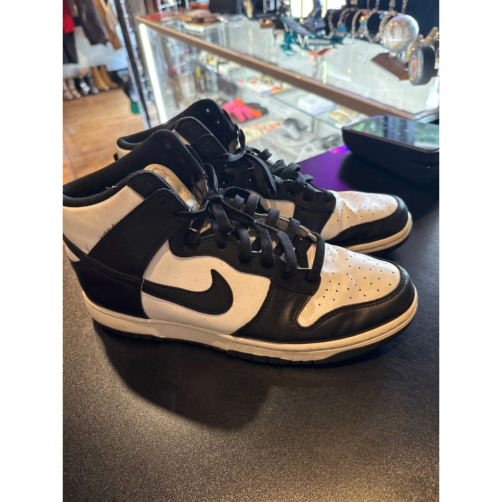Nike Dunk High Panda Black White Sneakers DD1399-105 Mens High Top Shoes