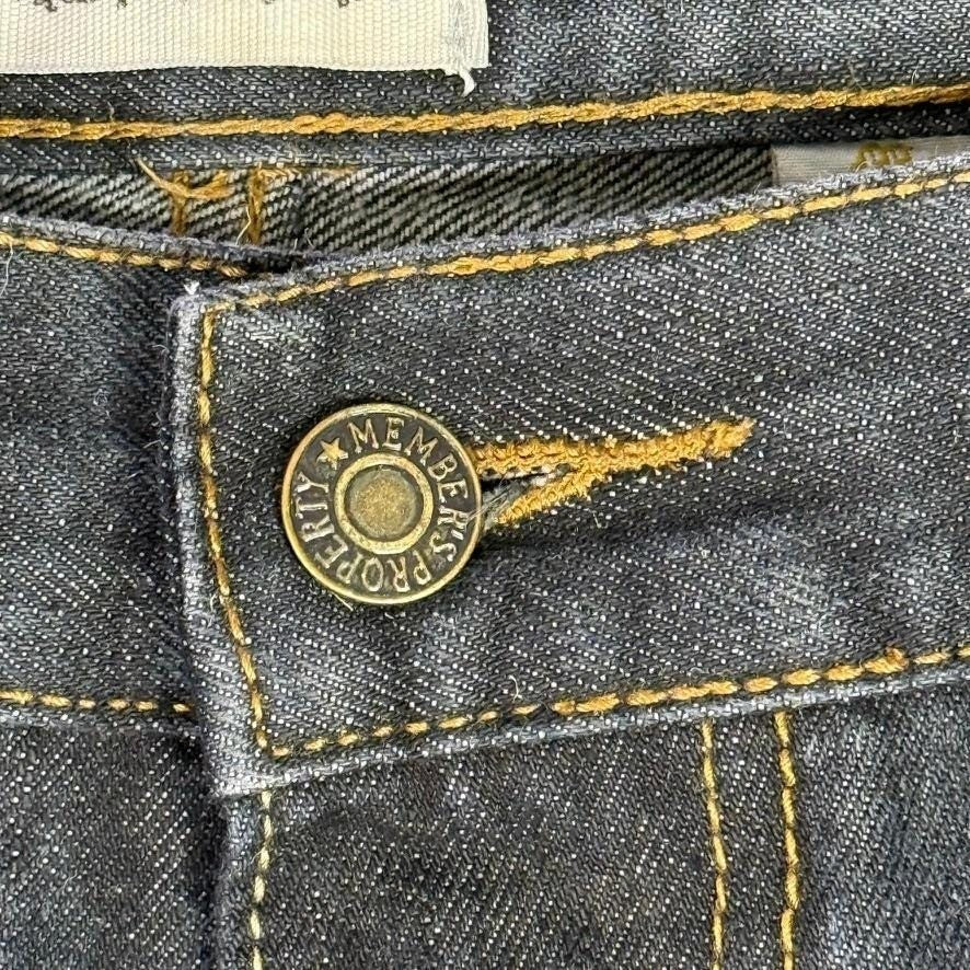 Members Property Jeans Mens W42 L34 Dark Wash Traditional Denim Straight Leg