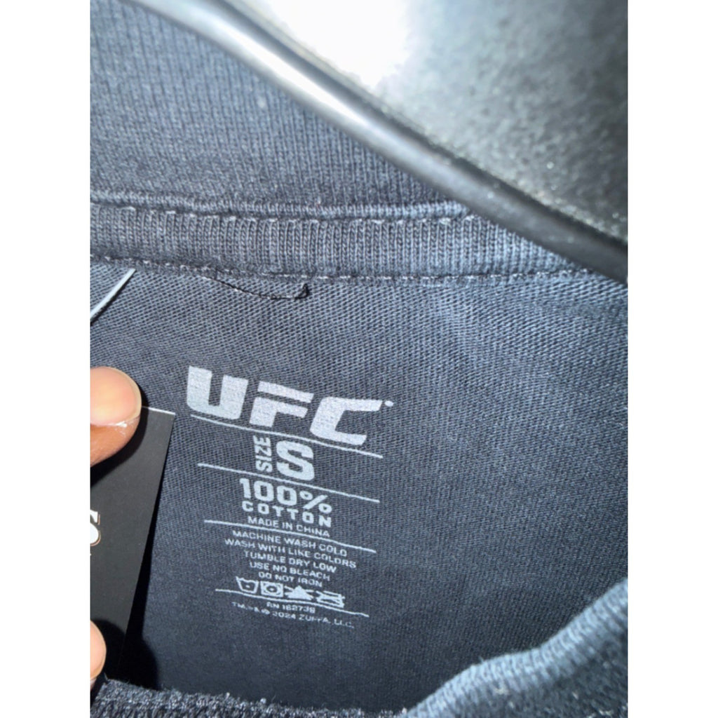 UFC Hasbulla Magomedov Black Graphic T-Shirt Mens Size Small MMA Fight Tee 2024