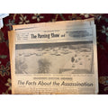 Vintage 1963 Detroit News JFK Assassination Newspaper Section G Passing Show