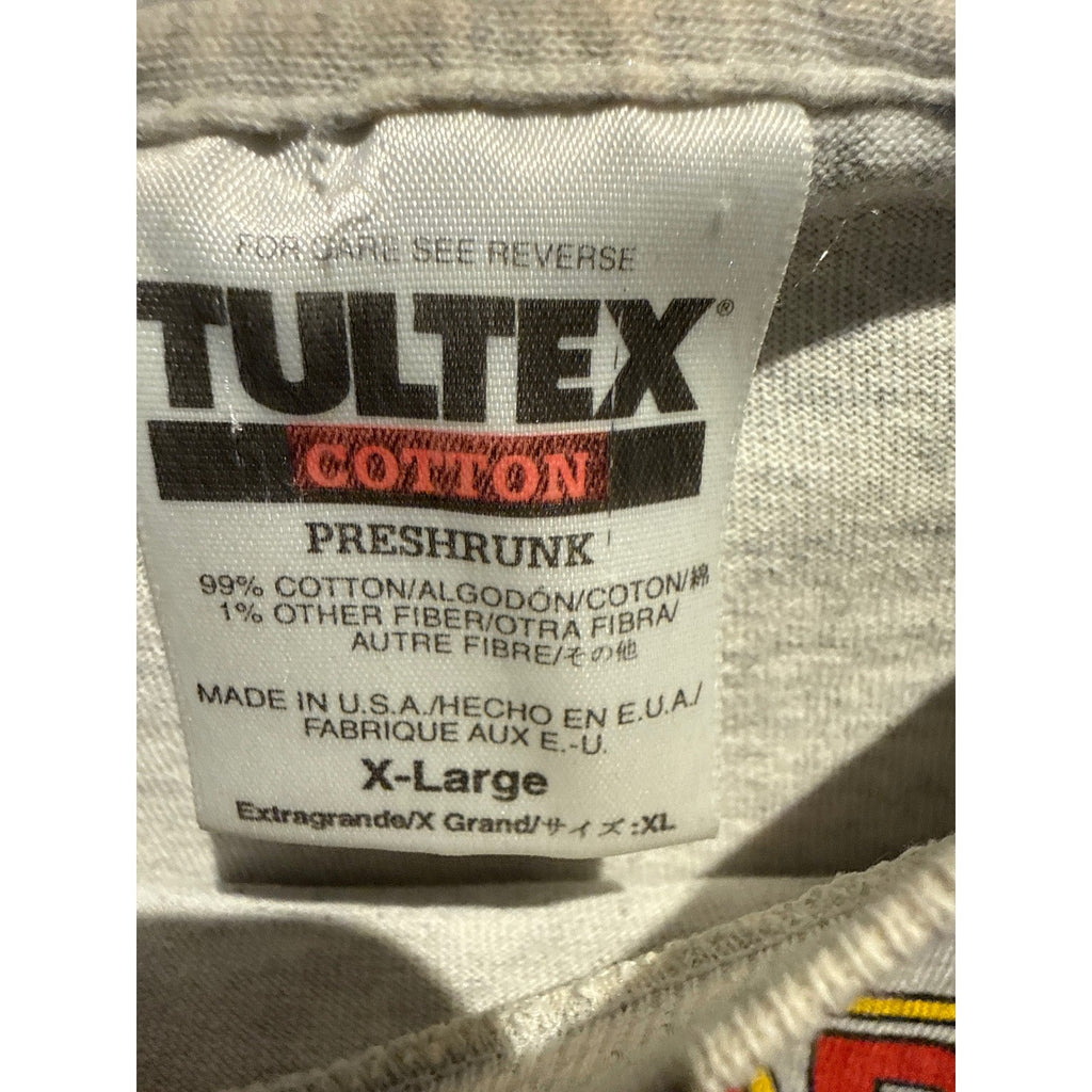 Vintage 90s Winn Dixie Racing Mark Martin Ford Taurus T-Shirt Heather Grey XL