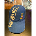 Colombia National Heritage Blue Embroidered Baseball Cap Hat Coat of Arms Crest