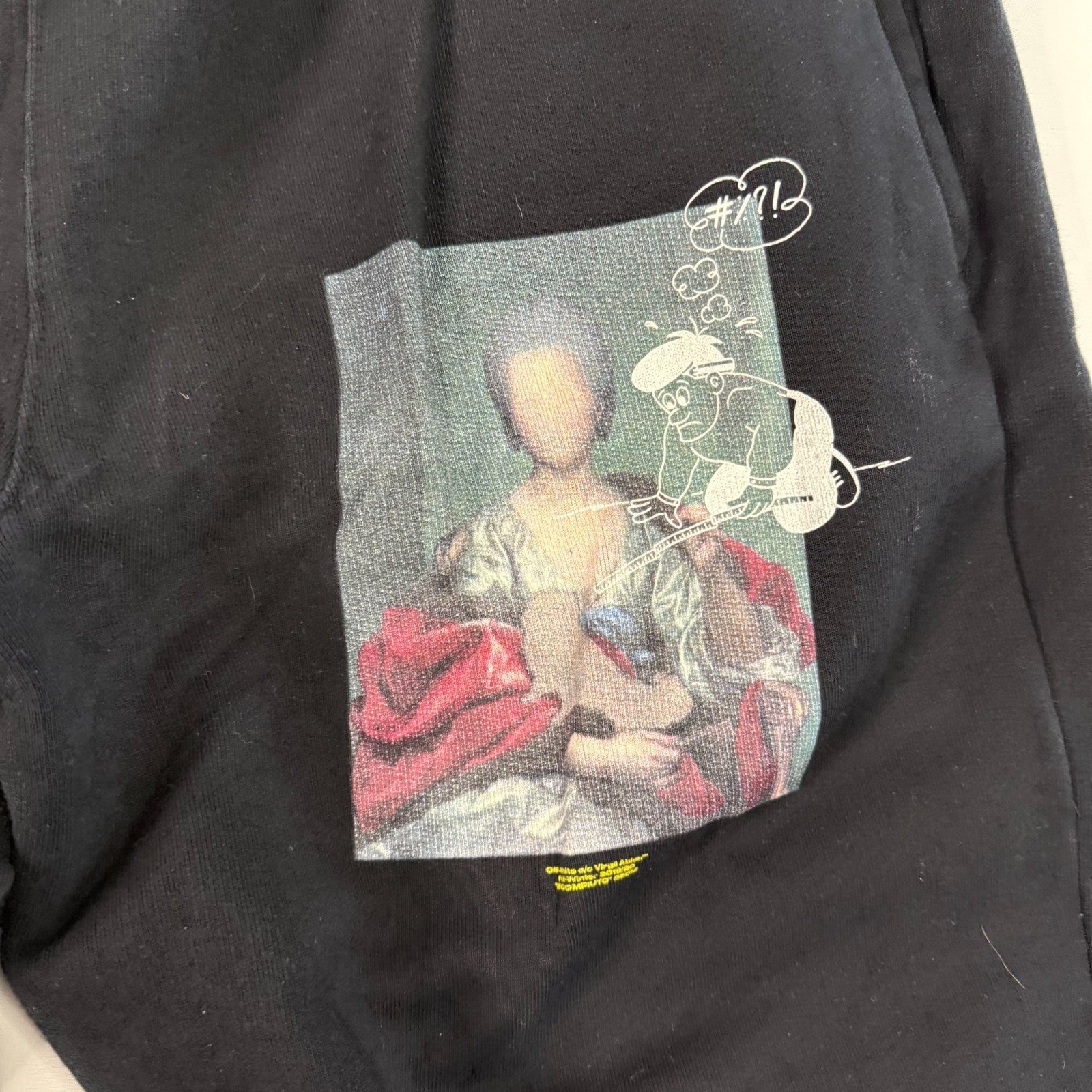 Off White Mariana De Silva Sweatpants Black Season 19 XL