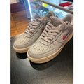 Nike Air Force 1 Low Jewel Wolf Grey Red Sneakers DV3503-001