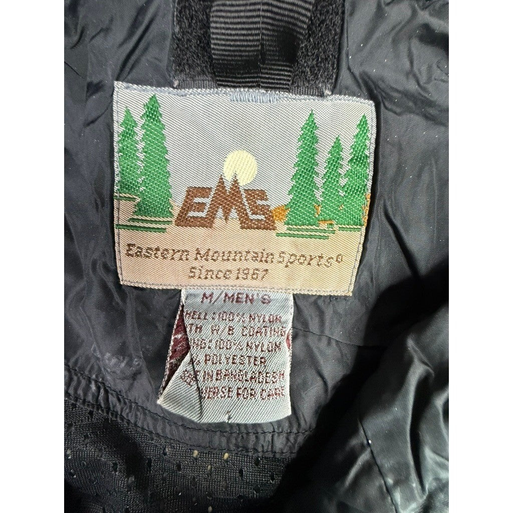 Eastern Mountain Sports EMS System III Jacket Hooded Olive Green MENS M