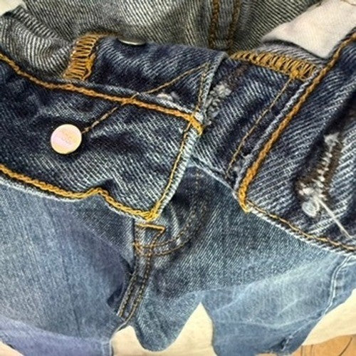 Levi's 501 Button Fly Jeans Medium Wash Denim Straight Leg Men's Size 32x30